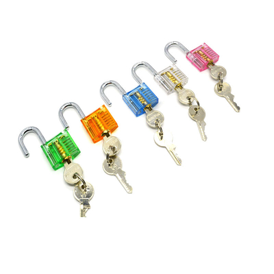 購入 色とりどりのミニバージョンのWord 透明な練習ロックセット 5pcs オンライン製造