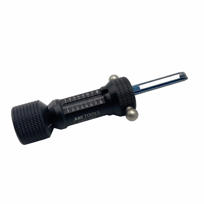 購入 AKK ツール MUL-8X7 フラットキー ツール 鍵屋 ツール 鍵 拾い ツール online manufacture