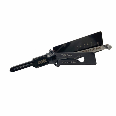 購入 鍵屋の道具 Yale-5-B 6-Pin 2-IN-1 Yale ドアロックのためのピック AKKツール online manufacture