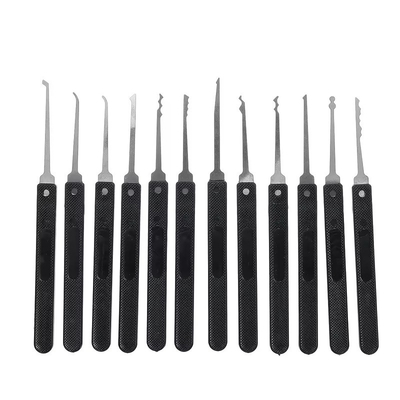 初心者 鍵師 ツール 透明 練習 鍵 学習 目的,12 Pieces Of Black Locksmith ツール